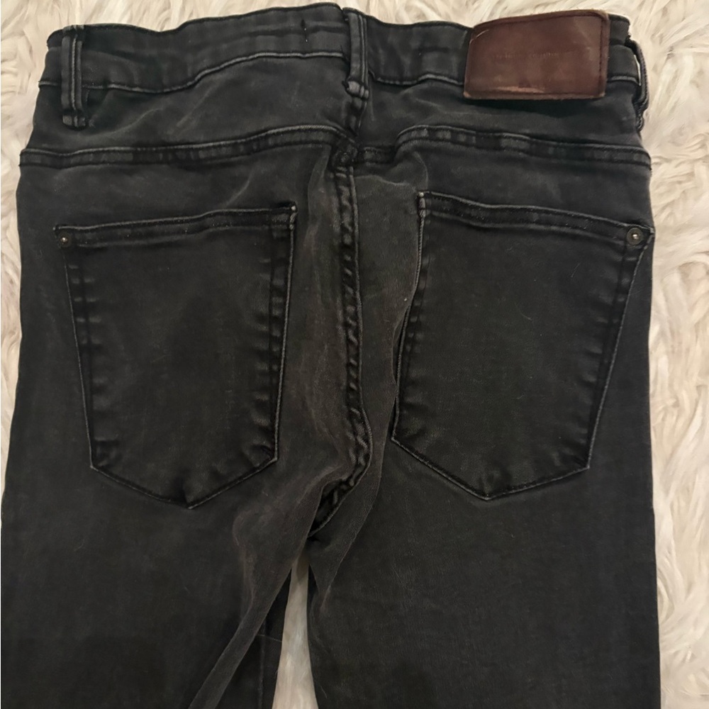 Zara Women's Dark Gray Jeans